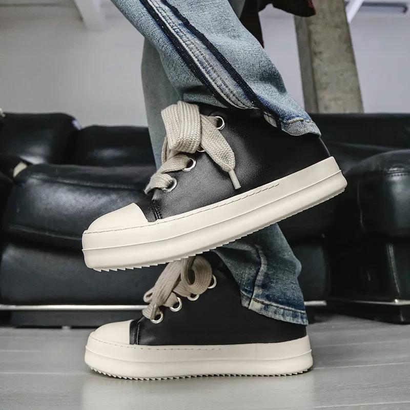Fashion Sneakers Mens Shoes Pu Leather Summer Casual Sneakers Student Casual Shoes Low Top Women Man Vulcanize Shoes Spring Autumn