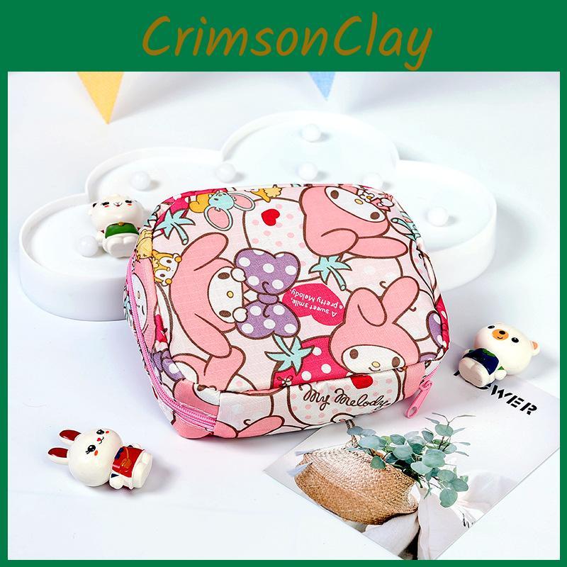 Waterproof Mouse Sanitary Pad Storage Bag For Girls Travel