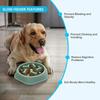 Slow Feeder Dog Bowl Slow Eating Bowl Slow Feeding Non-Slip Puzzle Bowl designed for Small Puppy and Large Dogs Pet Feeder Anti-Choking