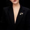 Personality Bicycle Shape Brooch  Leisure Cycling Sports Jewelry