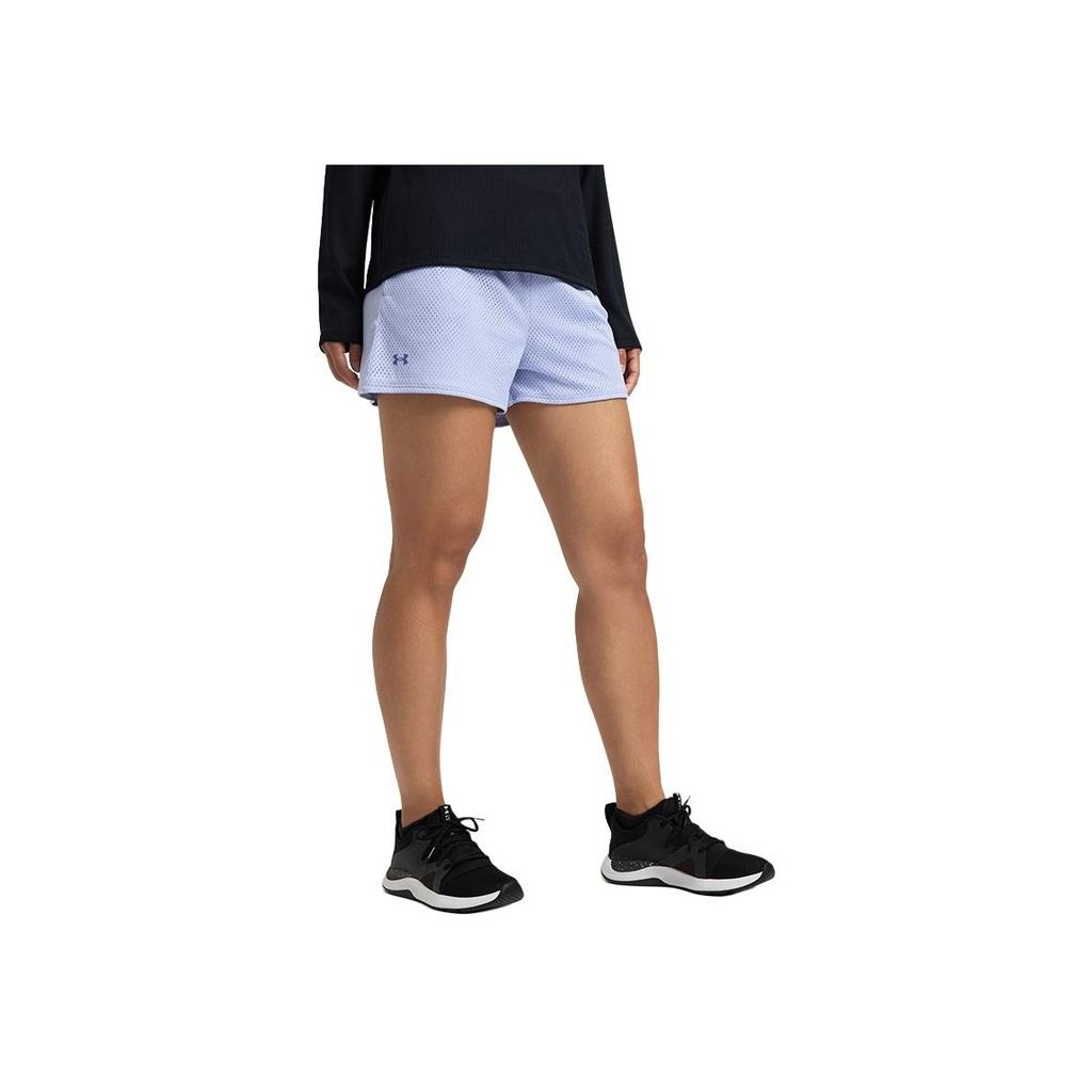 Under Armour Play Up Tech™ Loose Logo Breathable Mesh Athletic Shorts Women Shorts 1390382-539