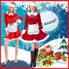 New Green Christmas Party Dress - Santa Claus & Tree Masquerade Performance Costume