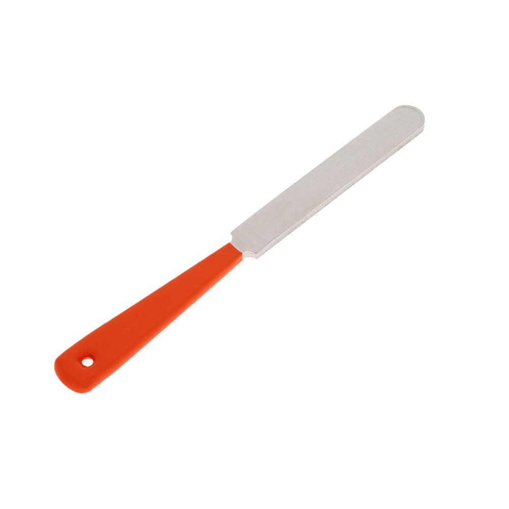 Silver Guitar Leveling Tool Metal Fret Repair Kit Fret Crowning File  For Guitar Repair