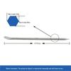 Bohfang 304 Stainless Steel Hexagonal Pry Bar