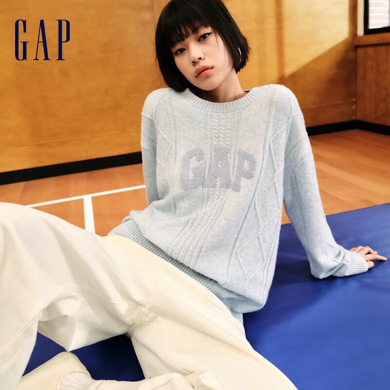 Gap Women's Logo Cable Knit Sweater