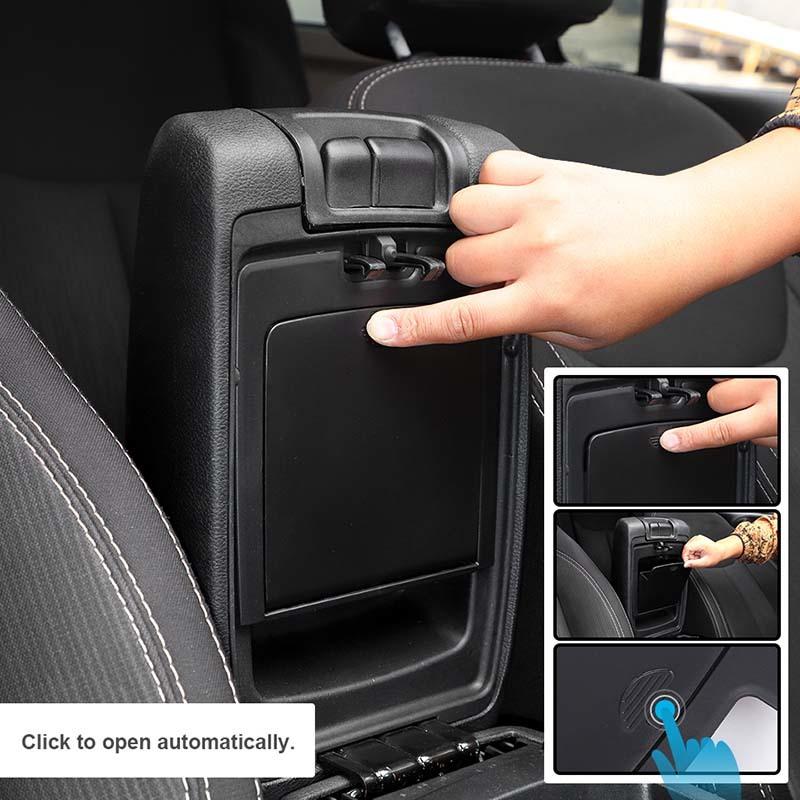 Úložný box loketní opěrky Organizér Kontejner Pro Jeep Wrangler JK 2011-2017 Příslušenství interiéru auta