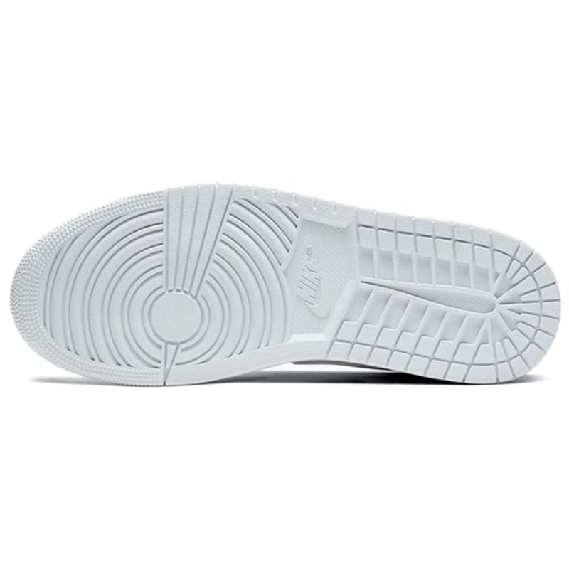 Air Jordan 1 Mid 'Triple White 2020' Jordan 554724-130