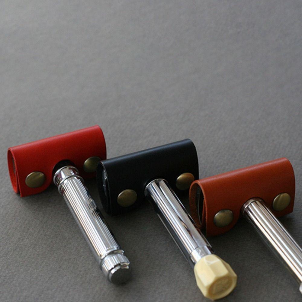 Protective Case Razor Head Sleeve Manual Shaver Head Cover Double Edge Razor Protective Cover
