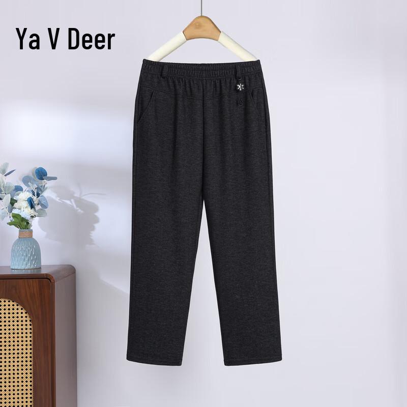 Yalu G253B3615 Women s Straight-Leg Long Pants 4XL