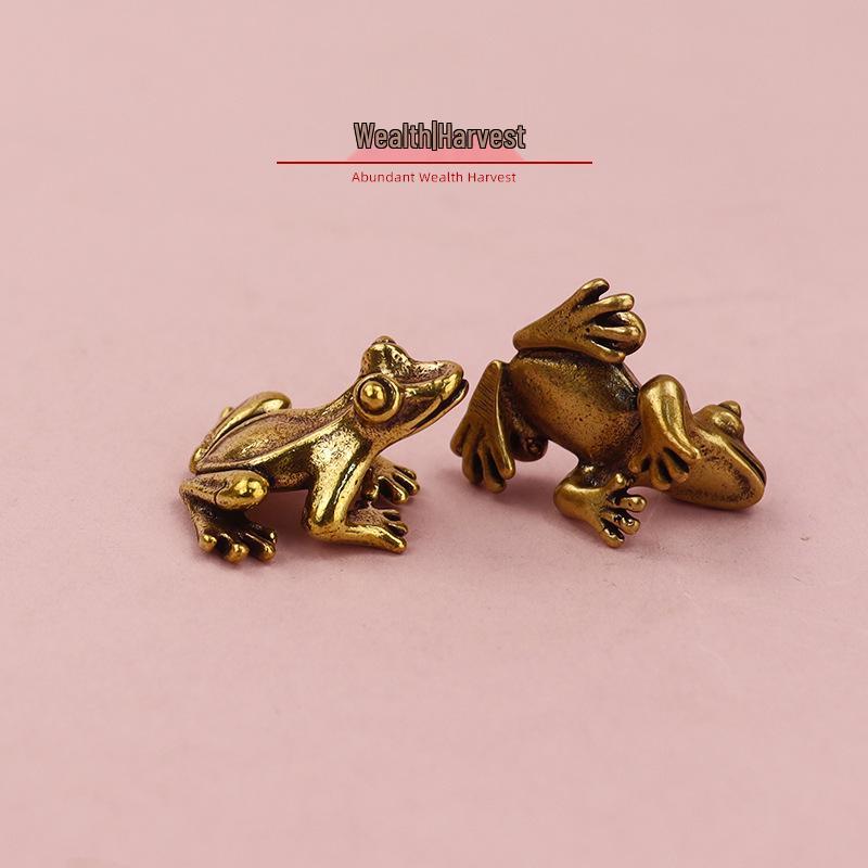 Grenzüberschreitender Spaßfrosch: Kulturelle & Kreative Messinghandwerks-Ornamente Boutique