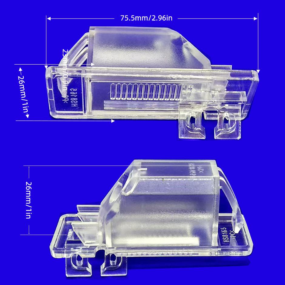 Backup Camera Bracket Vehicle Mount Holder License Plate Light Housing Fits Nissan Qashqai Patrol Kicks Sunny Infiniti Q50