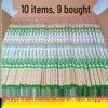 ZISIZ Disposable Bamboo Chopsticks