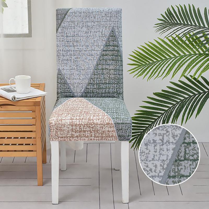Dining Chair Slipcover,High Stretch Removable Washable Chair Seat Protector Cover for Home Party Hotel Wedding Ceremony 4/6pcs