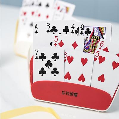 Portable Free Playing Card Holder Hands-Free Storage Clip New Hands-Free Poker Rack
