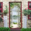 Vibrant Sunlight and Floral Self-Adhesive Wall Stickers - Living Room, Bedroom, and Office Decor Options | Modern Abstract Art Murals