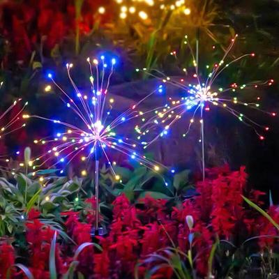 Outdoor Dandelion Firework Garden Stake Lights