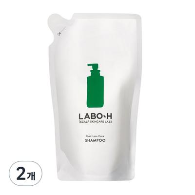 LaboH Scalp Strengthening Clinic Hair Loss Symptom Relief Shampoo Refill Pack, 400ml, 2 Units