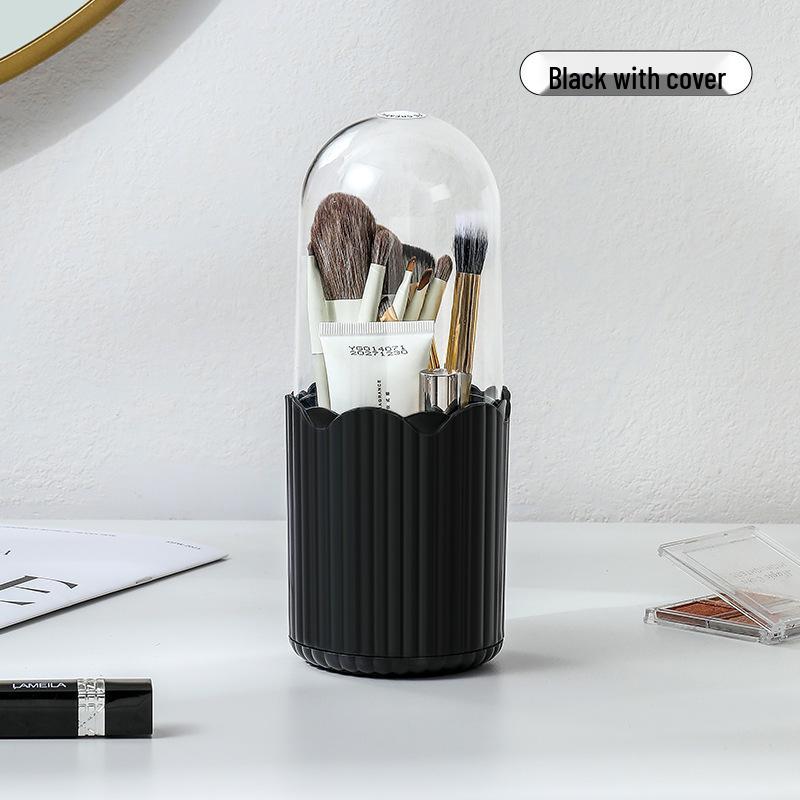 Makeup Brush & Lipstick Storage Tube – Dustproof, Multi-Function Desktop Organizer