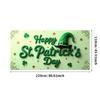 St Patricks Day Backdrop Banner Leprechaun Hat Shamrock Party Background Celebration Photography Props Event Supplies Decoration