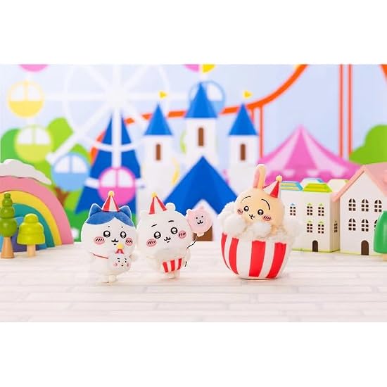 Chiikawa Land Ukiuki Mascot Plushie Chiikawa