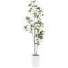 Fake Green Artificial House Plant Height 110cm House Plant Artificial Flower Photocatalyst Air Purifier Indoor Office Potted Plant [Azalea, Asebi]