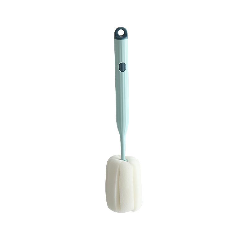 Customizable Long Handle Sponge Cup & Bottle Brush for Thorough Cleaning