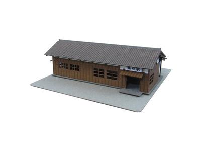 Sankei Miniature Art Petit Station Papercraft 1/220 Building-2