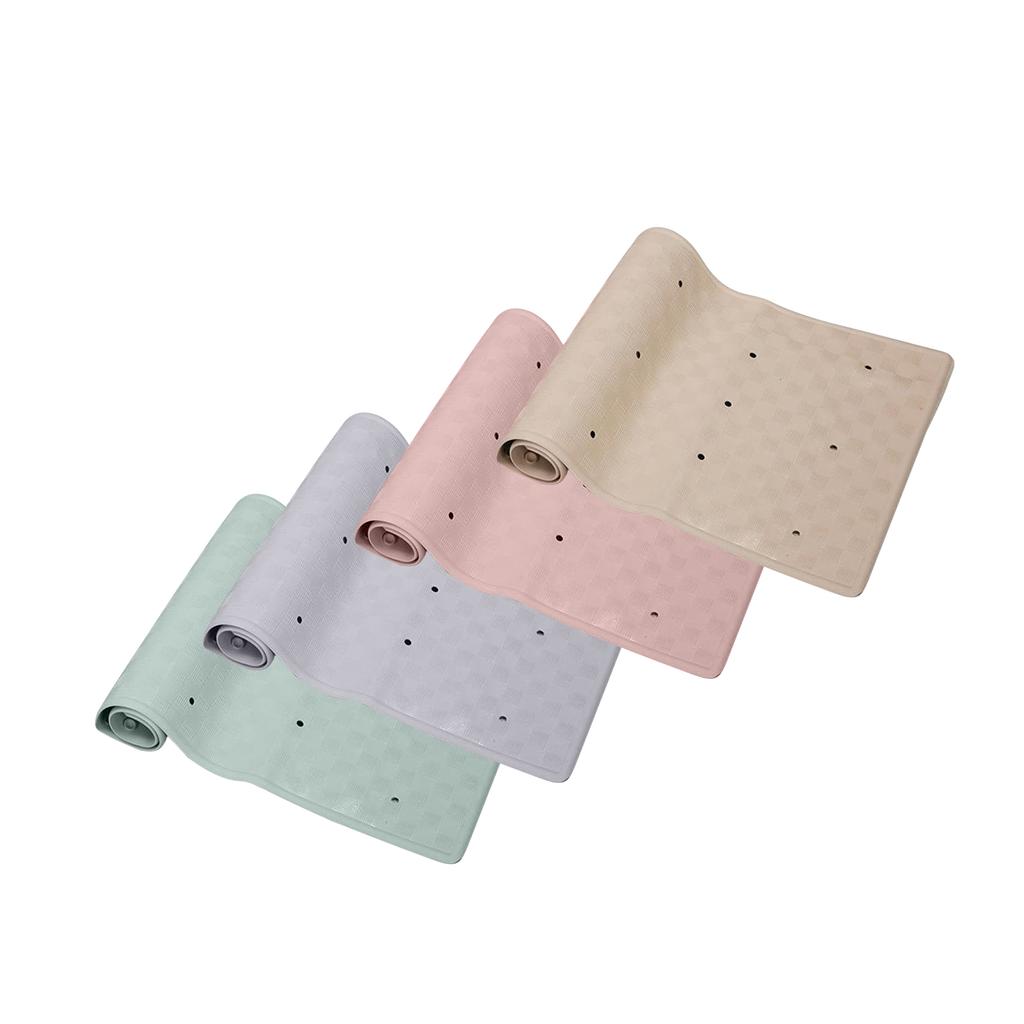 Blue Canyon Rubber Bath Mat Green 34 X 74cm