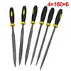 5x180mm 4x160mm 3x140mm Mini Wood Rasp - 6pcs Assorted Files Set Carpentry Filing Tool