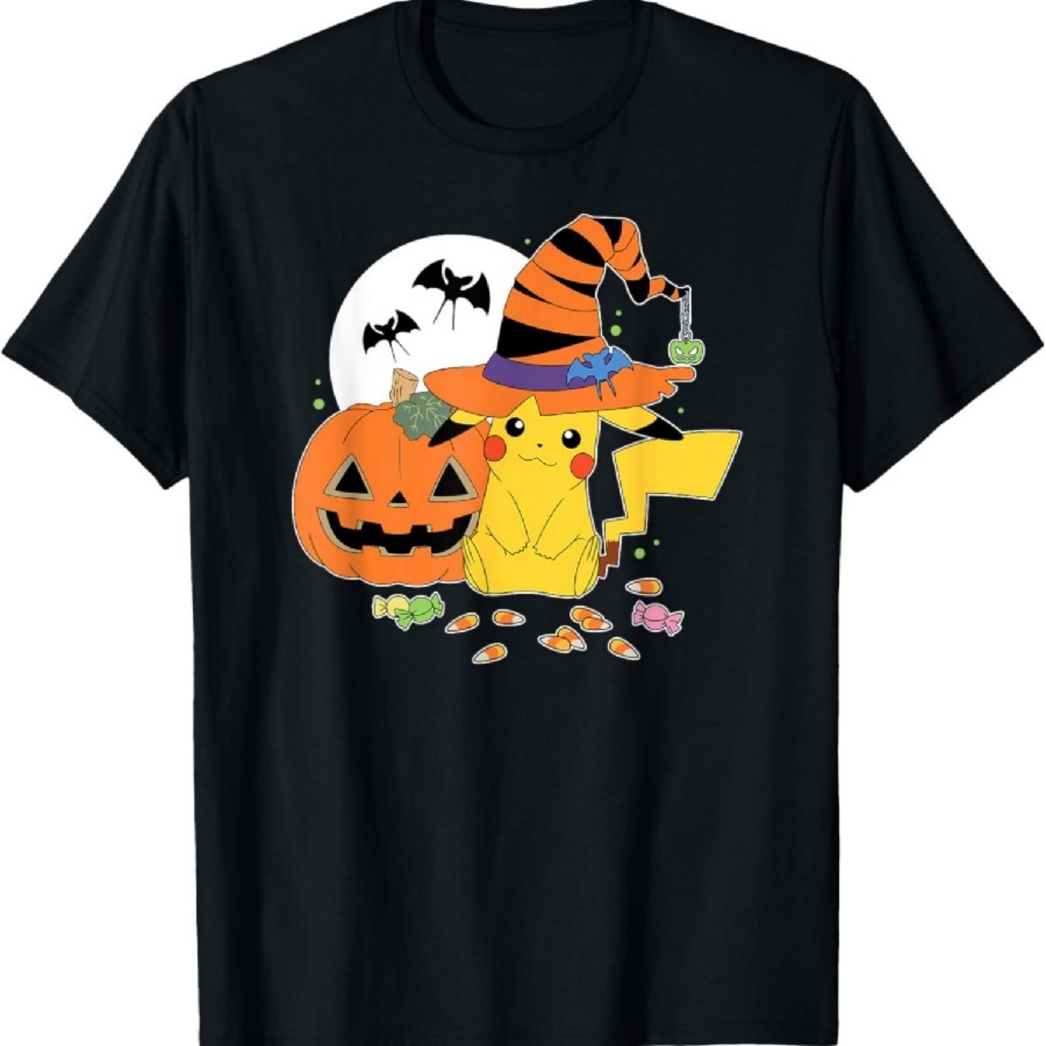 

Pokémon - Witch Pikachu With Candy T-Shirt XXXXXL чорний