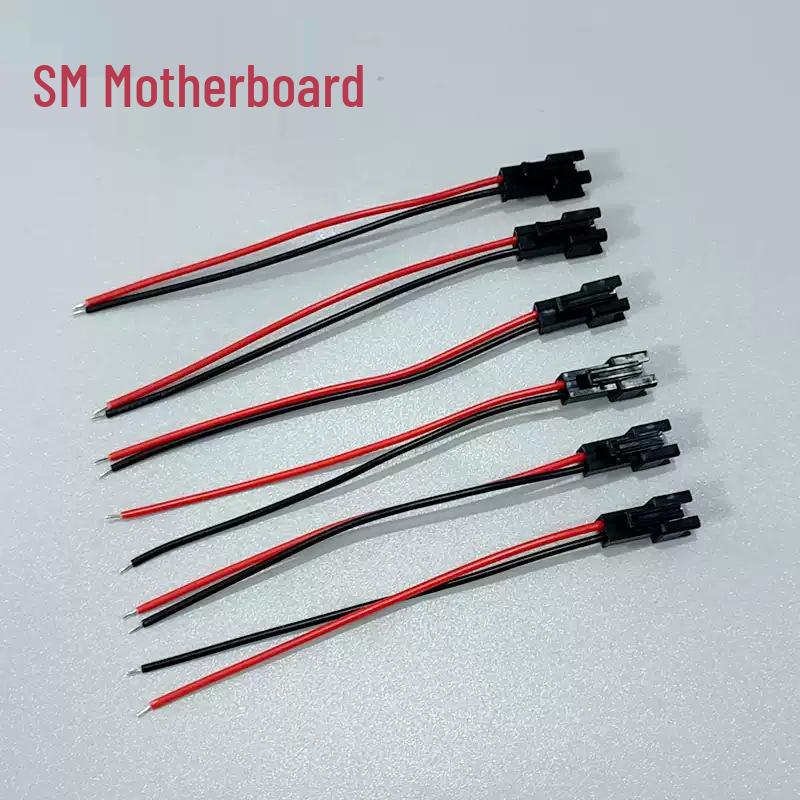 2P SM Male-Female 2.54MM Connector Wire Harness