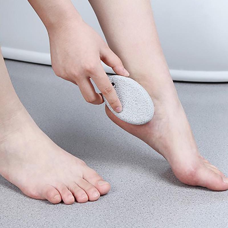 Foot Clean Tool Hard Skin Callus Remover Scrub Bath Ellipse Pumice Feet Stone