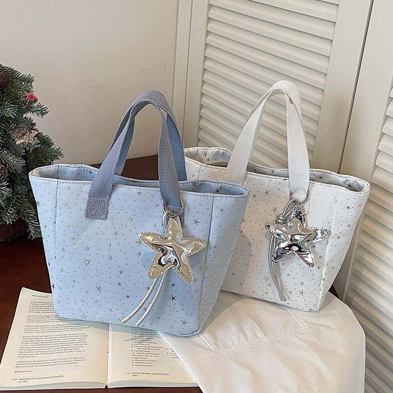 Underarm Tote Bag with Pleated Design, Stylish for Daily Commuting, Handbag Made of Fabric