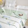 Cartoon Flower Printed Quilted Summer Quilt Lightweight Breathable Air Condition Quilts for Bed Soft Comfort Bedding for Adults