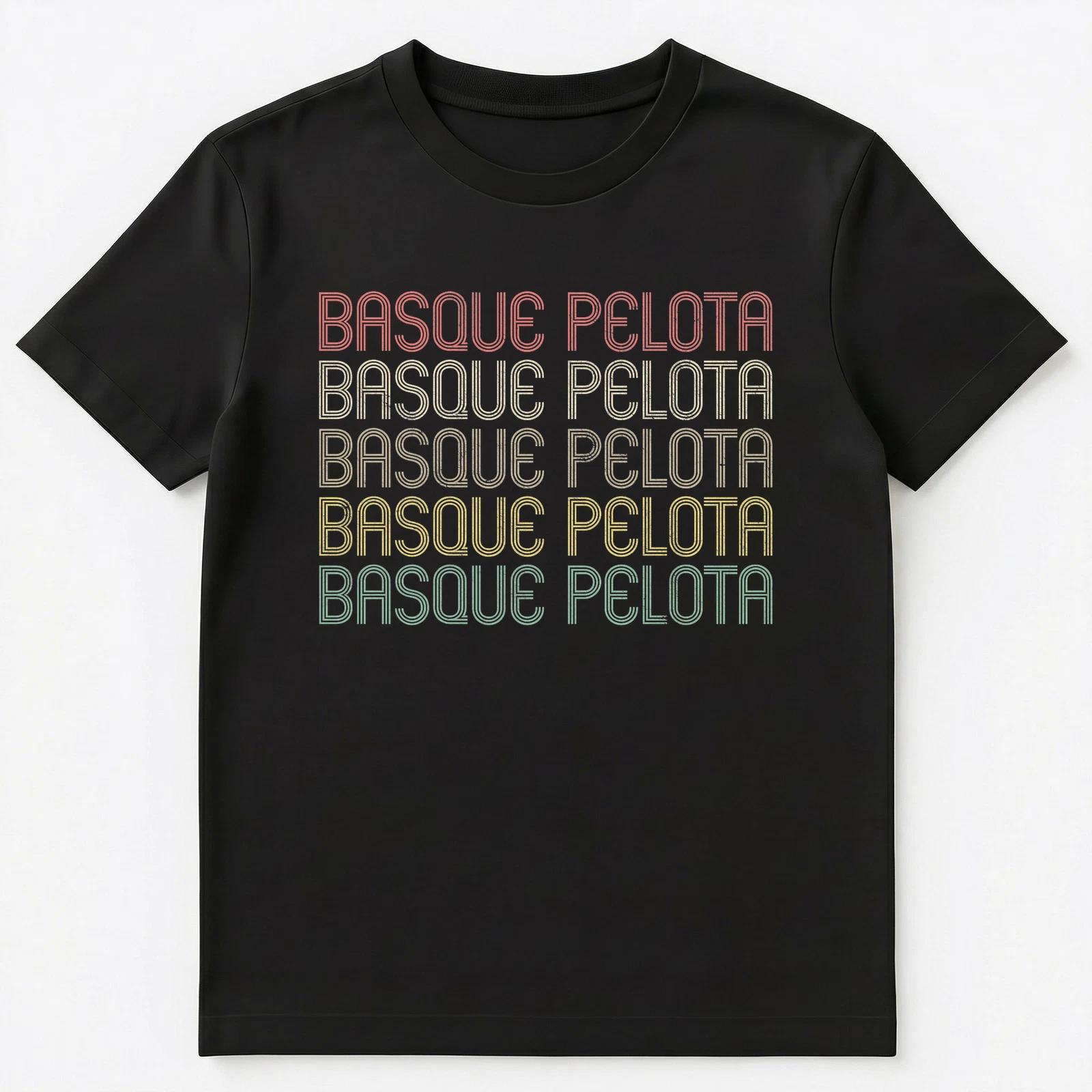Retro Style Basque Pelota Unisex T-Shirt 3XL