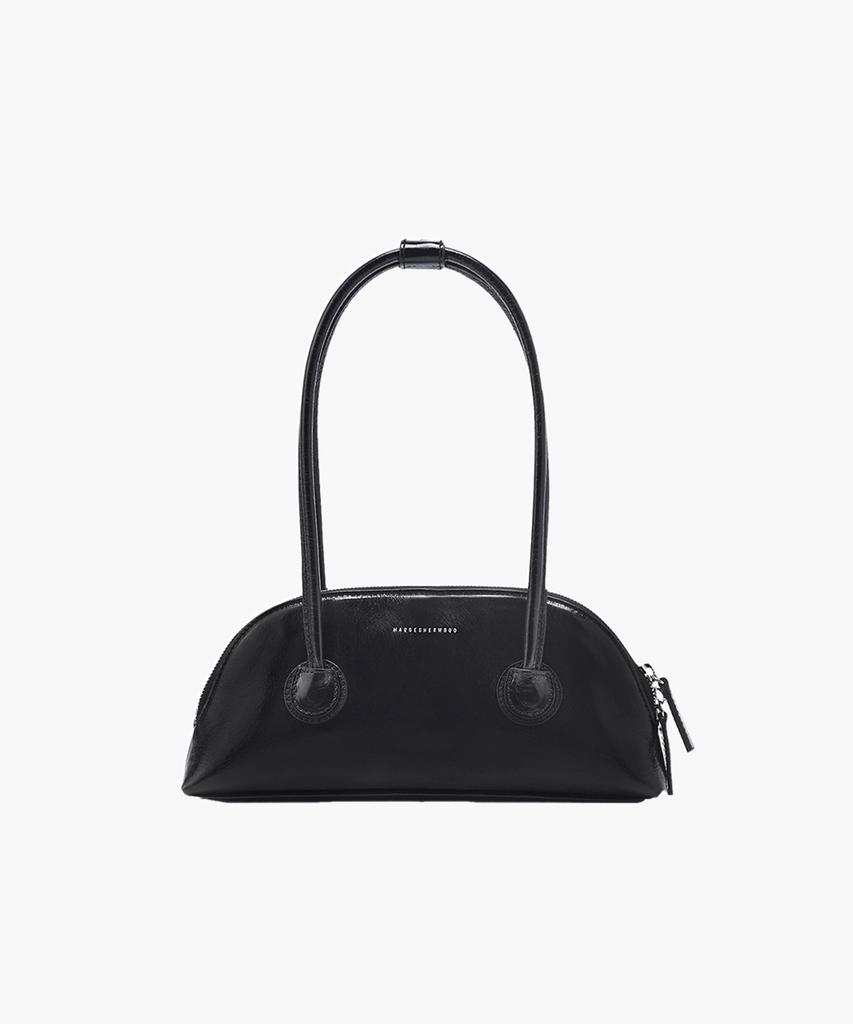 Margesherwood Bessette Shoulder_Black Crinkle