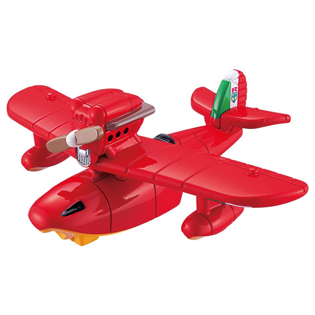 TAKARA TOMY Tomica Dream Tomica Lots of Ghibli 02 Porco Rosso Savoia Mini Car Airplane Toy Ages S.21F 3+