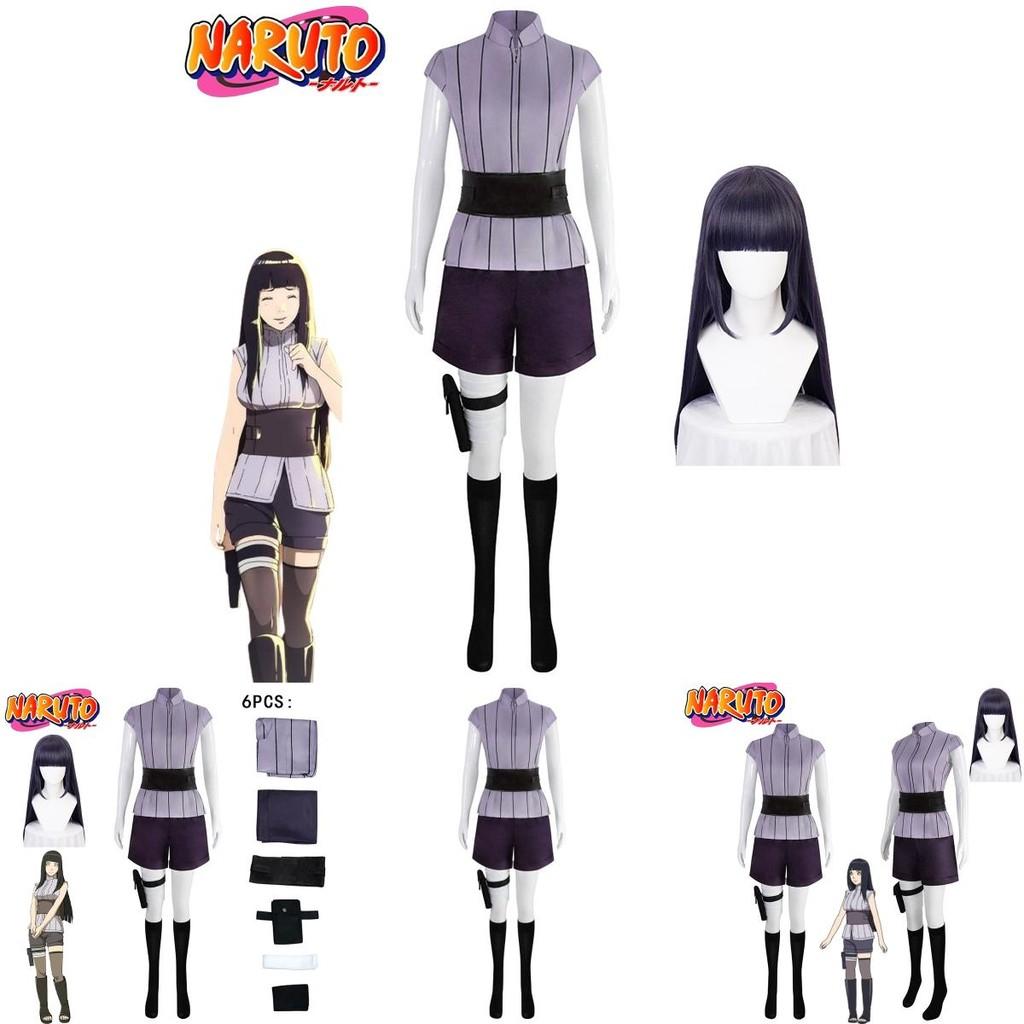 Naruto Hyuga Hinata Cosplay Kostüm Halloween Outfit Karneval Set Geschenk