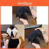 Large Butterfly Bow Hair Accessory With Handmade Design For Casual And Formal Hair Styling