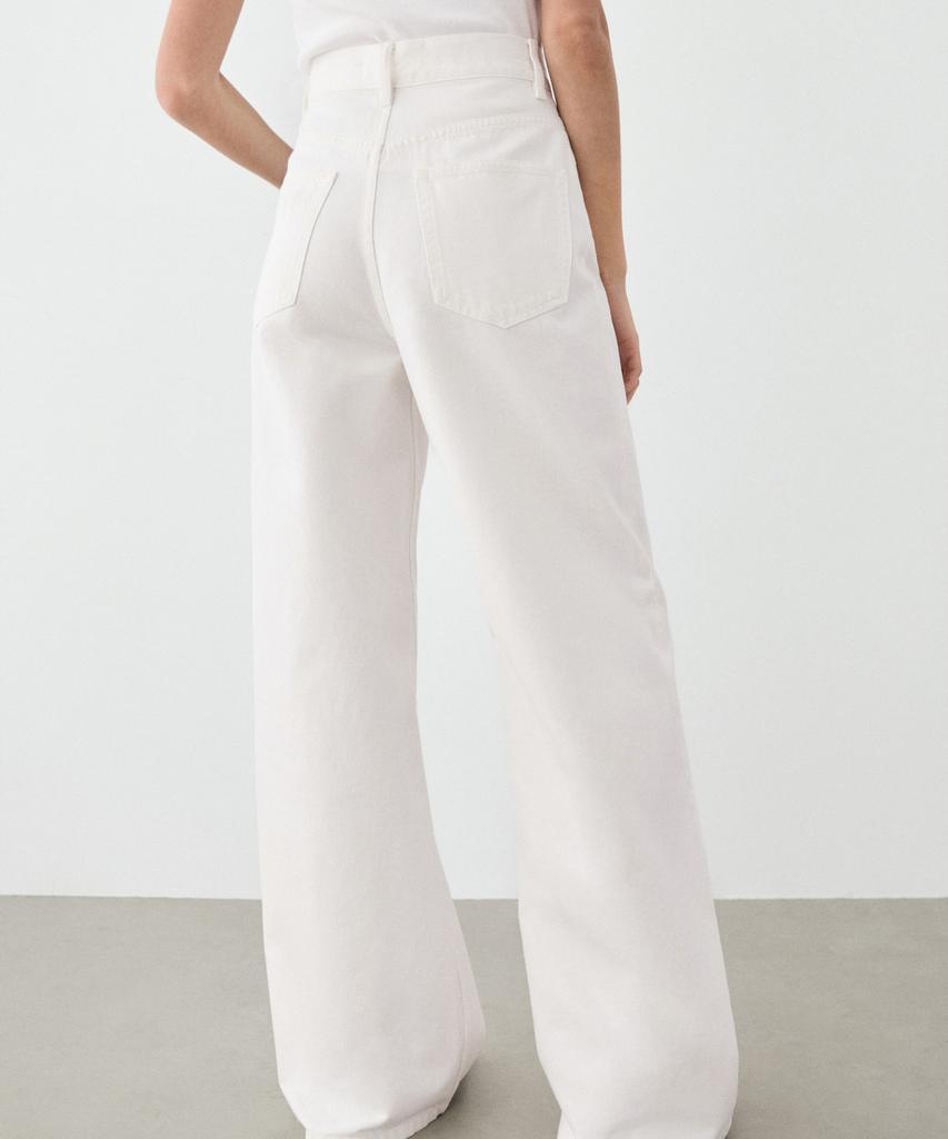 Masimodutti High-Rise Wide-Leg Jeans