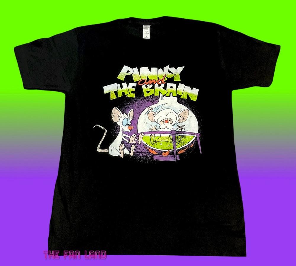 Новая мужская винтажная классическая ретро унисекс футболка Pinky & The Brain 1995 Warner Brothers M