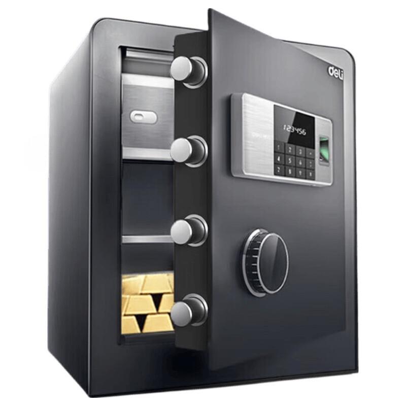 Deli 27115 Home Office Fingerprint Safe