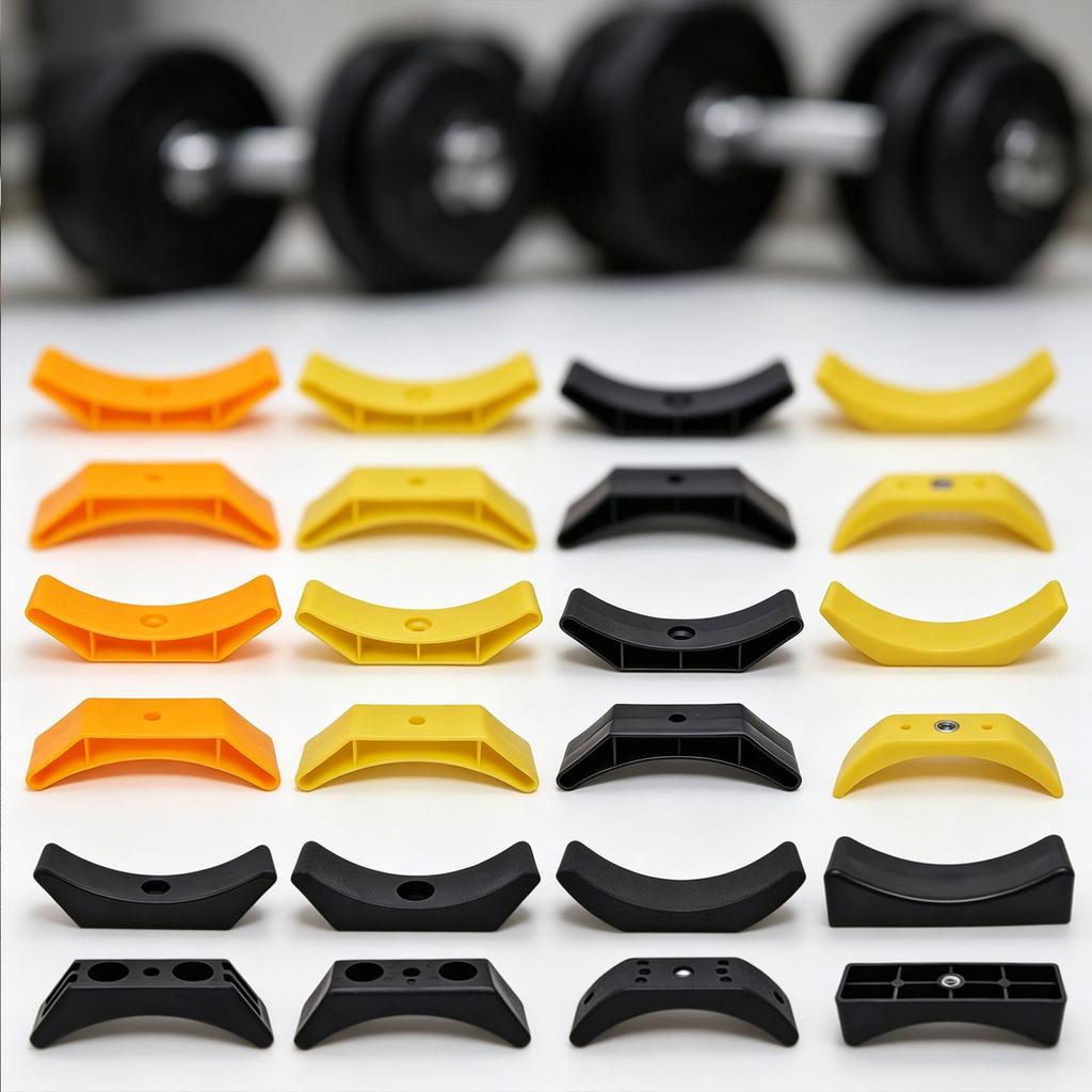 2Pcs Dumbbell Holder Rack Storage Bracket Floor Protection Weight Organizer For Long Terms Fitness Accessory Storage