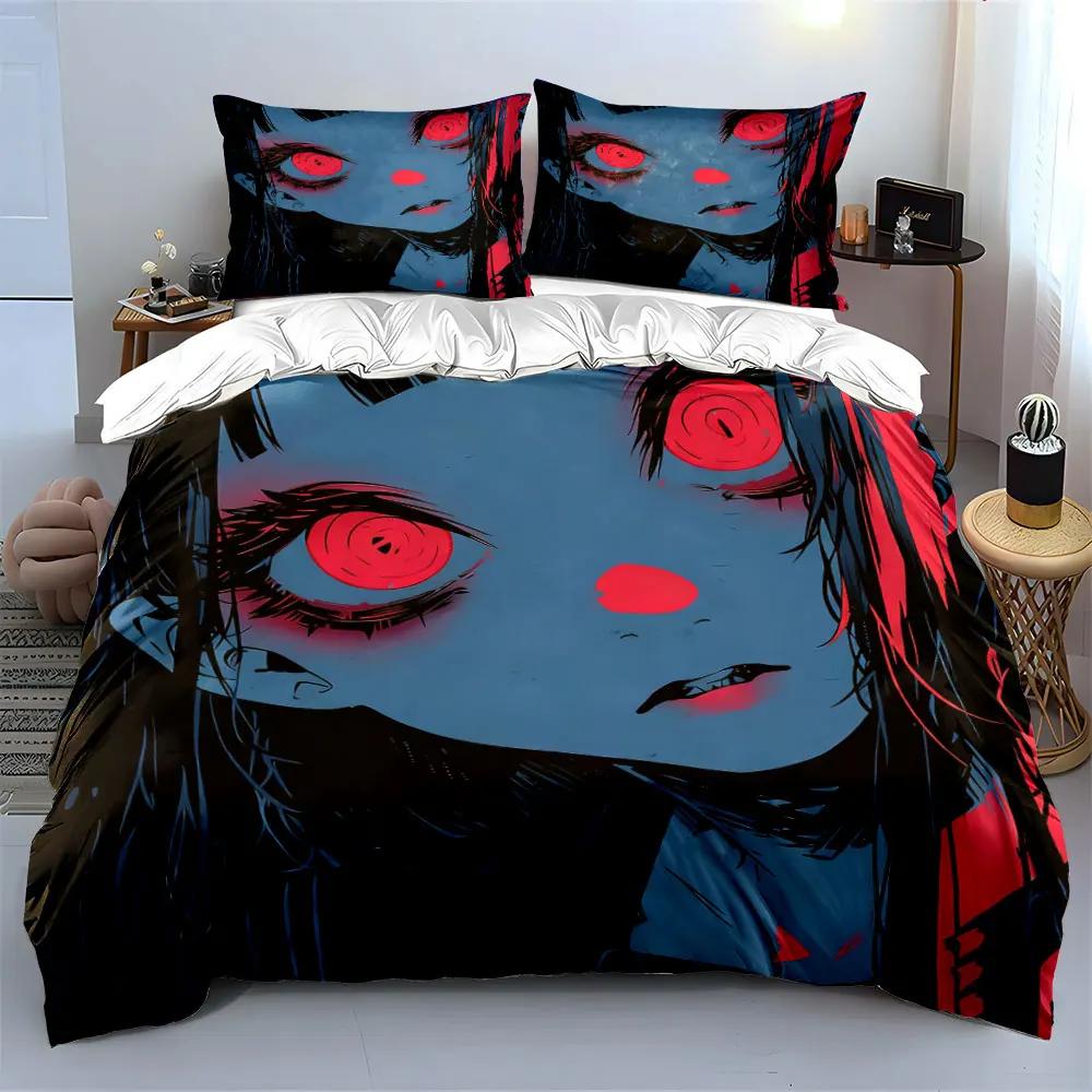 "Stylish Gothic Three-Piece Decor Set" Soft Comfortable Duvet Cover Bedding Set Included 1*Duvet Cover & 2*Pillowcases gift