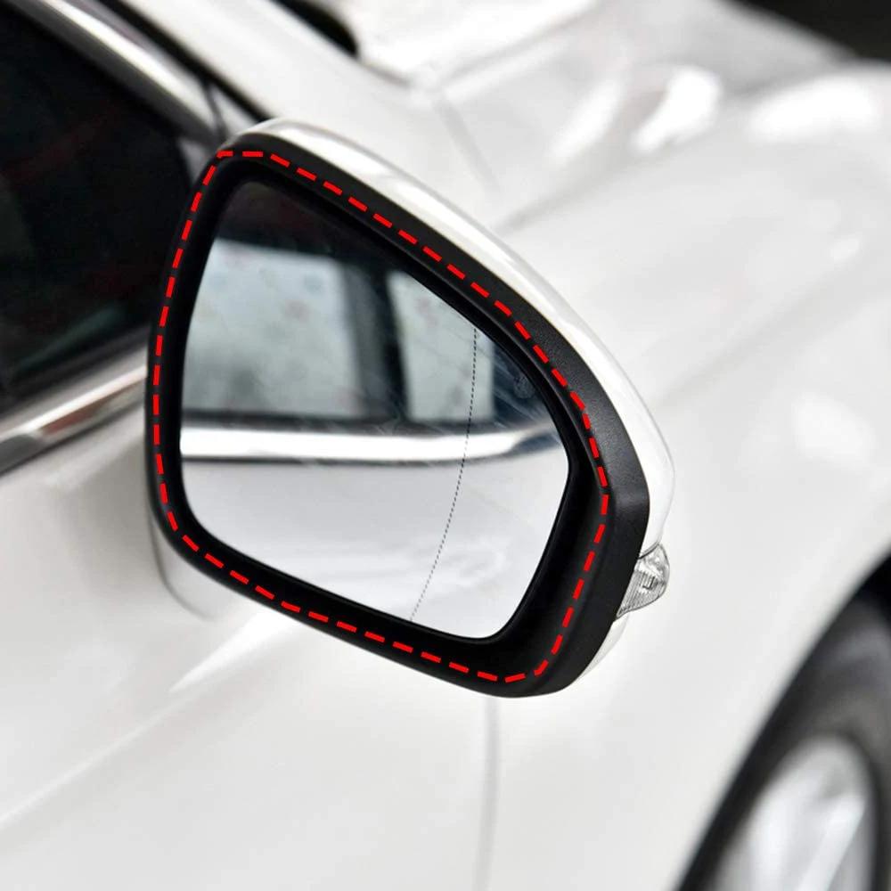 Right Side Mirror Frame Rearview Mirror Holder for Ford Mondeo MK5 MKV 5 V 2015 -  Door Wing Mirror Trim Black Right side