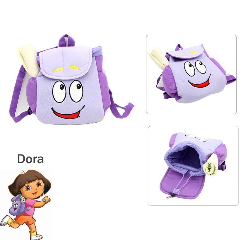 Милий плюшевий рюкзак Дора-мандрівниця для дітей, дитячий рюкзак для дитячого садка, шкільний рюкзак, дитячий подарунок