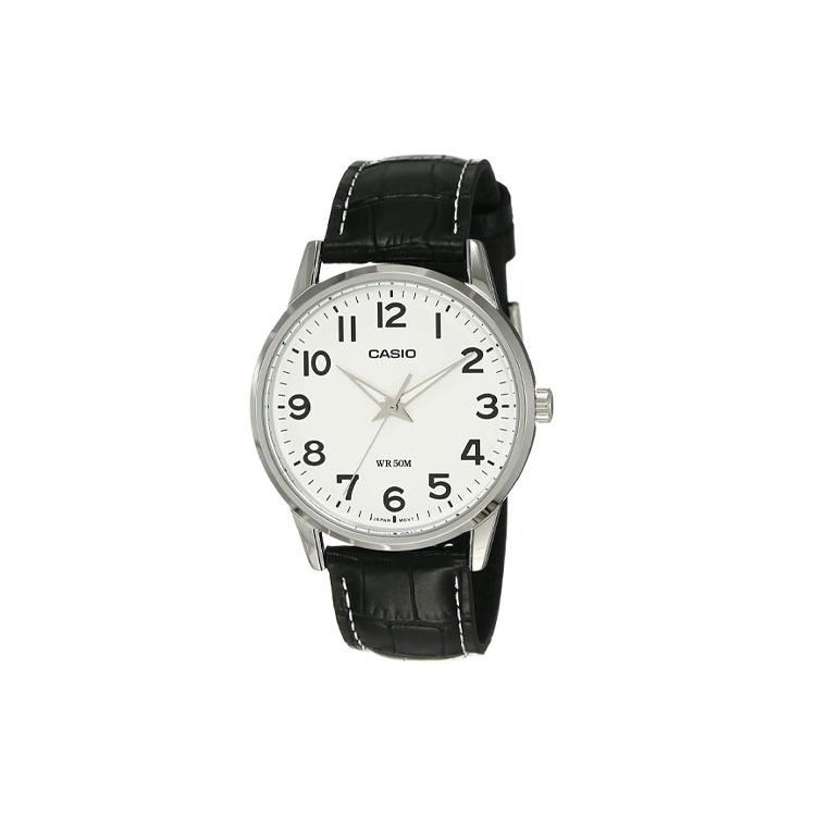 CASIO Men Standard Series White Watch MTP-1303L-7B MTP-1303L-7B Black Strap