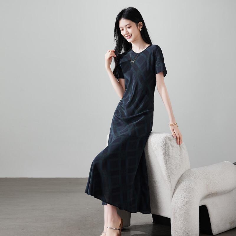 SOFSIL Mulberry Silk New Chinese Style Fishtail Dress XL