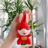 Rabbit Plush Pendant Natal Year Auspicious Doll Year Of The Rabbit Mascot Zodiac Rabbit Plush Toys
