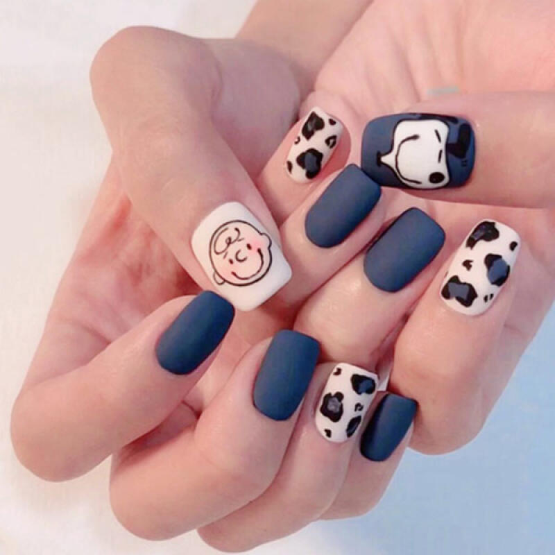 Cute Character Female Sticker Nail Tips [24tips] R101